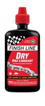 Garrafa de gotejamento de 120 ml de teflon DRY Lube Finish Line para bicicletas Garrafa de gotejamento de 120 ml de teflon DRY Lube Finish Line para bicicletas