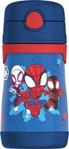 Garrafa de palha de aço inoxidável isolada a vácuo 300mL THERMOS Garrafa de palha de aço inoxidável isolada a vácuo 300mL THERMOS