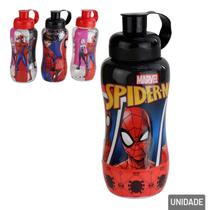 Garrafa de Plástico 550ml Squeeze Spiderman Color - Tudo em Caixa Garrafa de Plástico 550ml Squeeze Spiderman Color - Tudo em Caixa