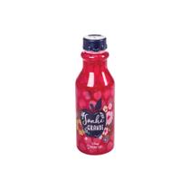 Garrafa De Plástico Infantil Personagens Disney Marvel Liga Da Justiça 500ml Plasutil
