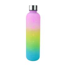Garrafa de plástico motivacional tie dye 980ml Garrafa de plástico motivacional tie dye 980ml