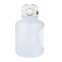 Garrafa de plástico policarbonato redonda com canudo 1000ml