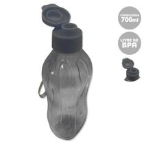 Garrafa de Plástico Squeeze 700ml Fume Cristal Clio