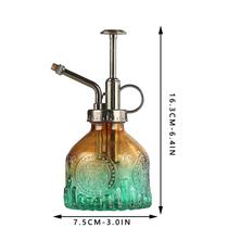 Garrafa de spray de rega de vidro Plant M Ister 6,4 polegadas de altura Regador retrô Garrafa de spray de rega de vidro Plant M Ister 6,4 polegadas de altura Regador retrô