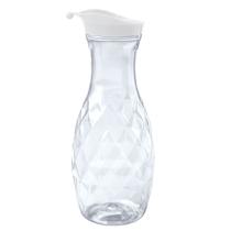 Garrafa De Suco Cristal 1,2 Litros Com Tampa 25x9 Cm Garrafa De Suco Cristal 1,2 Litros Com Tampa 25x9 Cm