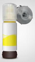 Garrafa de Tinta Amarela 70ml - Alta Qualidade Garrafa de Tinta Amarela 70ml - Alta Qualidade