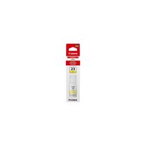 Garrafa de tinta Canon GI-23 à base de corante amarelo 70mL