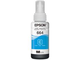 Garrafa de Tinta Ciano Epson T664 - T664220 - Original Garrafa de Tinta Ciano Epson T664 - T664220 - Original