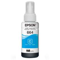 Garrafa de Tinta Ciano Epson T664 - T664220 - Original