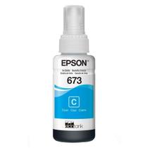 Garrafa de Tinta Ciano Epson T673 - T673220 - Original