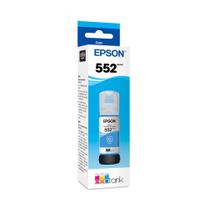 Garrafa de tinta Epson 552 EcoTank Ciano de capacidade ultra-alta 70mL Garrafa de tinta Epson 552 EcoTank Ciano de capacidade ultra-alta 70mL