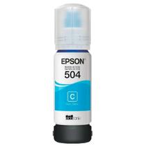 Garrafa de Tinta Epson T504, Ciano - T504220-AL