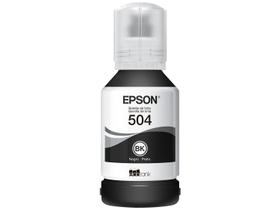 Garrafa de Tinta Epson T504 Preto