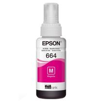 Garrafa de Tinta Magenta Epson T664 - T664320 - Original