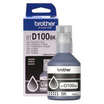 Garrafa de tinta original Brother para InkTank BTD100BK Preto 108ml Garrafa de tinta original Brother para InkTank BTD100BK Preto 108ml