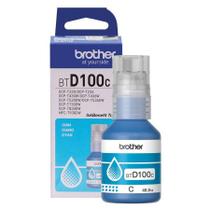 Garrafa de tinta original Brother para InkTank BTD100C Ciano 48,8ml Garrafa de tinta original Brother para InkTank BTD100C Ciano 48,8ml
