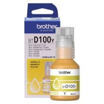 Garrafa de tinta original Brother para InkTank BTD100Y Amarelo 48,8ml Garrafa de tinta original Brother para InkTank BTD100Y Amarelo 48,8ml