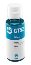 Garrafa de Tinta Original Ciano HP GT52 (M0H54AL) compatível com Impressora HP Deskjet 5810