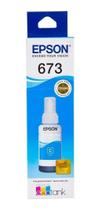 Garrafa de Tinta Refil Epson Original T673220 Ciano 70ml