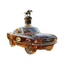 Garrafa De Uísque Mustang De Vidro Borossilicato Transparente De Estilo Moderno, Recipiente De