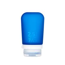 Garrafa de viagem humangear GoToob+ (média) azul escuro 74 mL