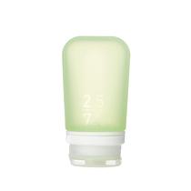 Garrafa de viagem humangear GoToob+ Medium 74 ml verde silicone