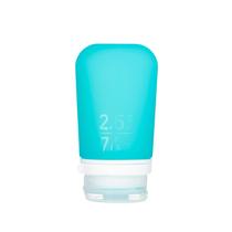 Garrafa de viagem humangear GoToob+ Silicone recarregável 74 ml