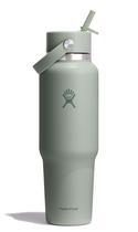 Garrafa de viagem Hydro Flask Wide Flex Straw 1,2 L Agave