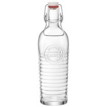 Garrafa De Vidro 1,2 Litros Officina Bormioli Rocco com Tampa Hermética