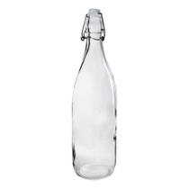 Garrafa de Vidro Clear Tampa Hermética 1 litro - Quanhe