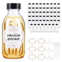 Garrafa de vidro Elumeiro Boston 120 ml com tampa, pacote 54