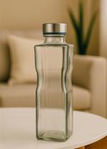 Garrafa de Vidro Feminina 1100ML Design Moderno e Elegante Garrafa de Vidro Feminina 1100ML Design Moderno e Elegante