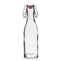 Garrafa de Vidro Italiana 500Ml Com Tampa Hermética Swing Para Sucos E Drinks