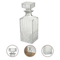 Garrafa de Vidro Licoreira de Whisky Licor Retro Super Luxo Premium