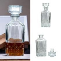 Garrafa De Vidro Vintage Para Whisky Licoreira Luxo 700ml - Fratelli