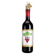 Garrafa de vinho tinto soprada de vidro de Natal do Velho Mundo Garrafa de vinho tinto soprada de vidro de Natal do Velho Mundo