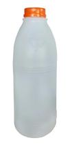 Garrafa Descartável para sucos com tampa 1L com 100 unidades