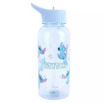 Garrafa Disney Stitch com Popote e Alça Miniso