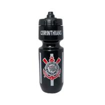 Garrafa do corinthians 700 ml squeeze bico automático licenciado Garrafa do corinthians 700 ml squeeze bico automático licenciado