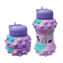 Garrafa Dobrável Infantil de Silicone Bottle 550ml Garrafa Dobrável Infantil de Silicone Bottle 550ml