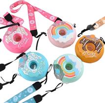 Garrafa Donut Rosquinha Garrafinha Colorida com alça Garrafa Donut Rosquinha Garrafinha Colorida com alça