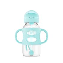 Garrafa Dr. Brown's Milestones com Canudo - 270ml (6m+) - Verde