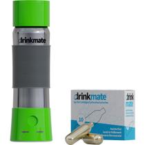 Garrafa DrinkMate instaFizz 620ml Carbonatador em Aço Inoxidável