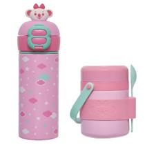 Garrafa e Pote Térmico Infantil Aço Inox Lilica Ripilica BB Garrafa e Pote Térmico Infantil Aço Inox Lilica Ripilica BB