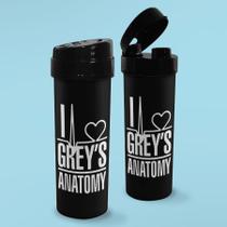 Garrafa ECO Preta I love Greys Anatomy - ShopC