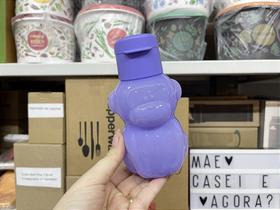 Garrafa Eco Tupper Kids 350 ml - Macaco Lilás - Importado