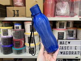 Garrafa Eco Tupper Plus 500 ml Azul Básica