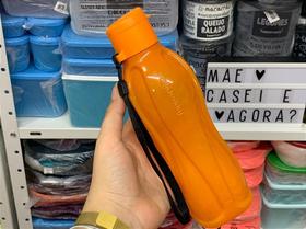 Garrafa Eco Tupper Plus 500 ml Laranja com Glitter - Tupperware