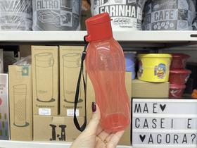 Garrafa Eco Tupper Plus 500 ml Vermelha