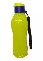 Garrafa Eco Tupper Plus 500ml Cordinha Tampa Flip